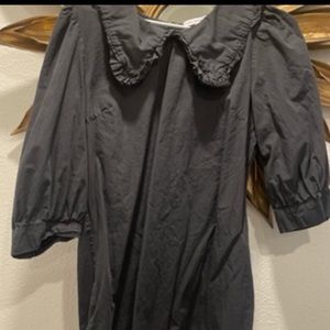 Black babydoll dress